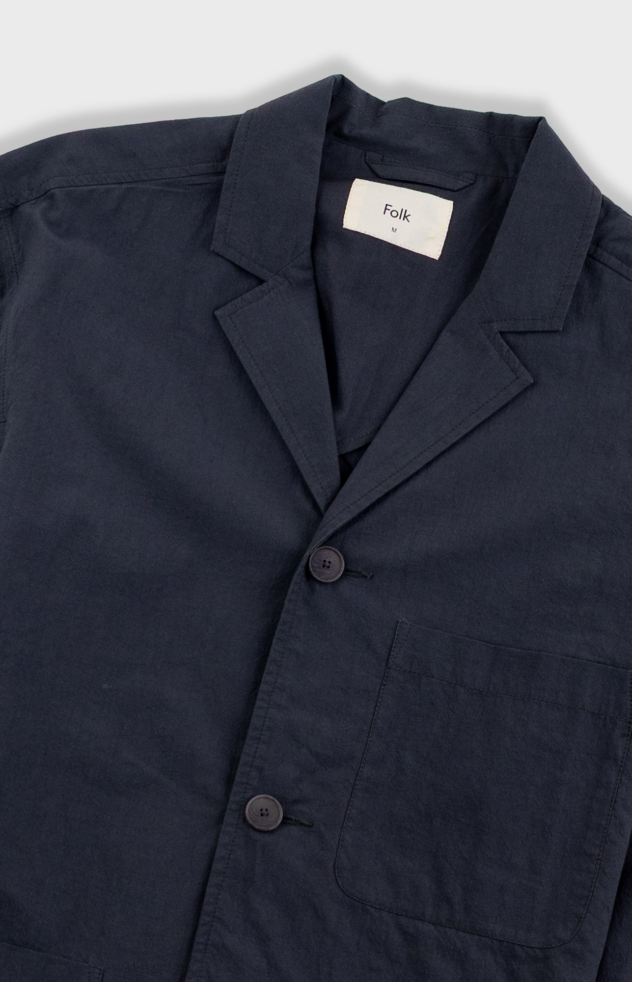 Folk | Folk Wide Fit Blazer - Charcoal