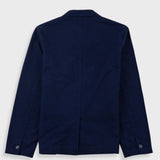 Folk | Folk Wide Fit Blazer - Navy Lightweight Moleskin