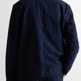 Folk | Folk Wide Fit Blazer - Navy Lightweight Moleskin