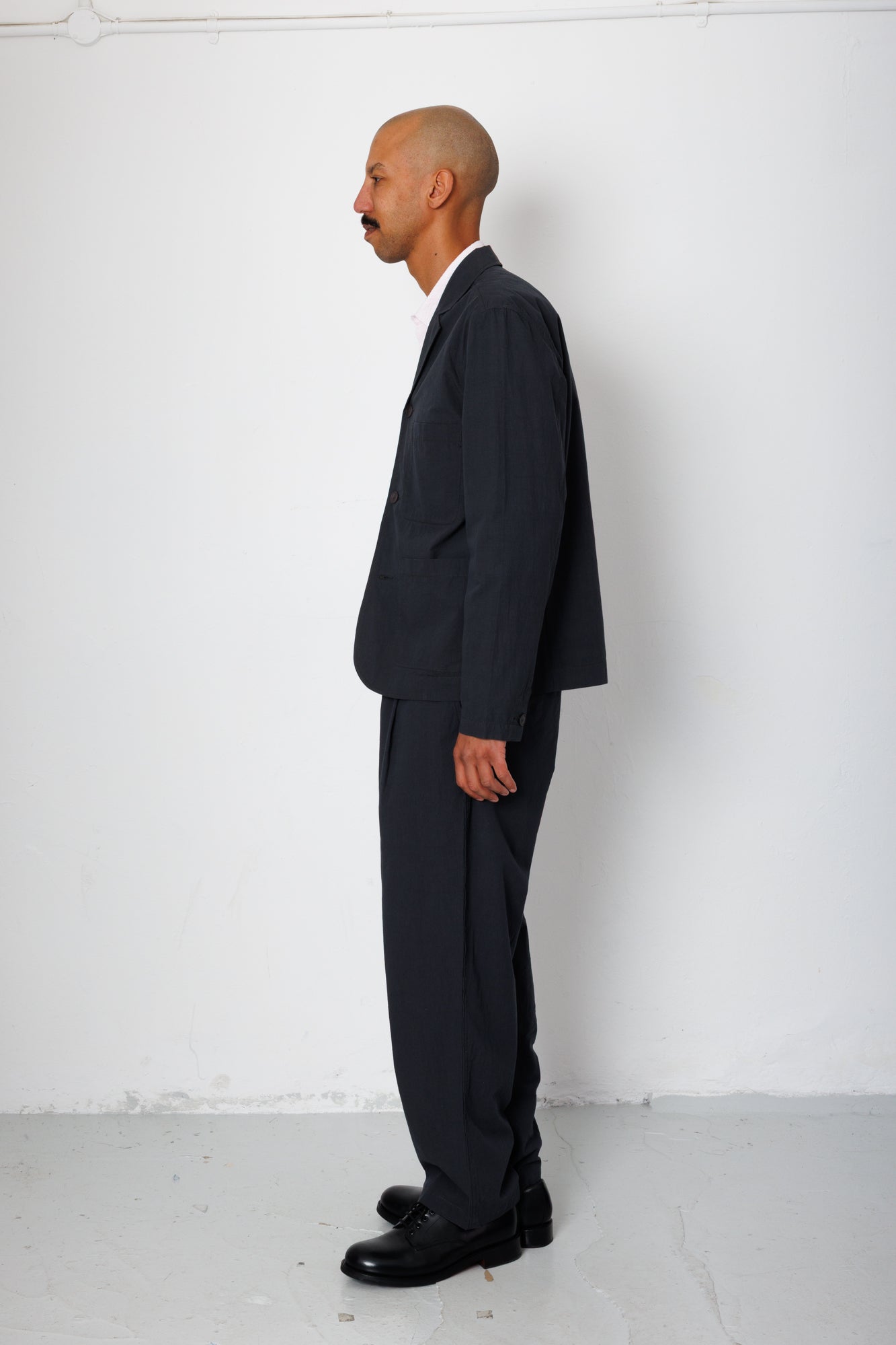 Folk | Folk Wide Fit Blazer - Charcoal