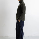 Wide Fit Trousers - Black Chunky Cord