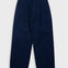 Folk | Folk Wide Fit Trousers - Navy Crinkle Stripe