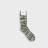 Wool Melange Socks - Stone Mix