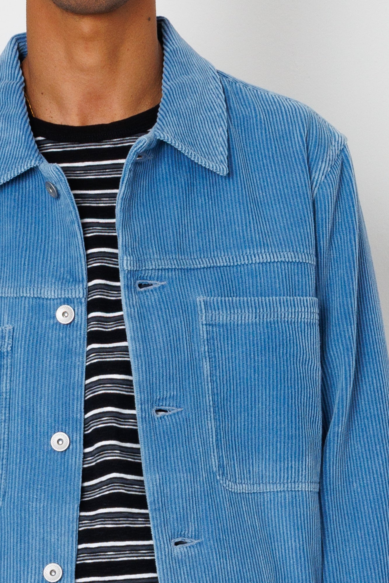 Folk | Folk Zaki Jacket - Soft Blue Cord
