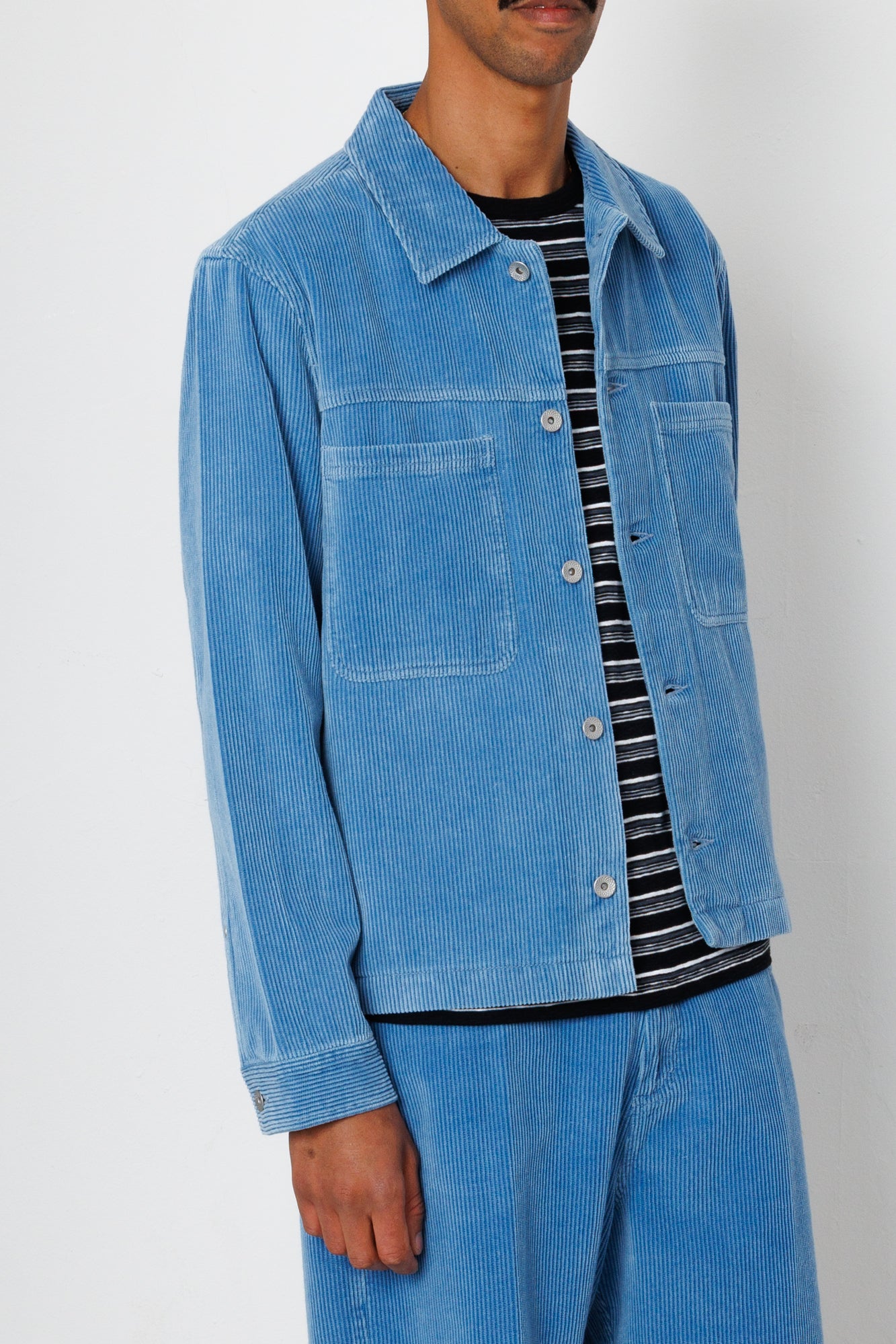 Folk | Folk Zaki Jacket - Soft Blue Cord