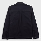 Folk | Folk Zip Overshirt - Black Herringbone