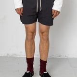 Tucker Textured Swim Short - Washed Black
