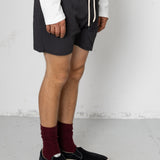 Tucker Textured Swim Short - Washed Black
