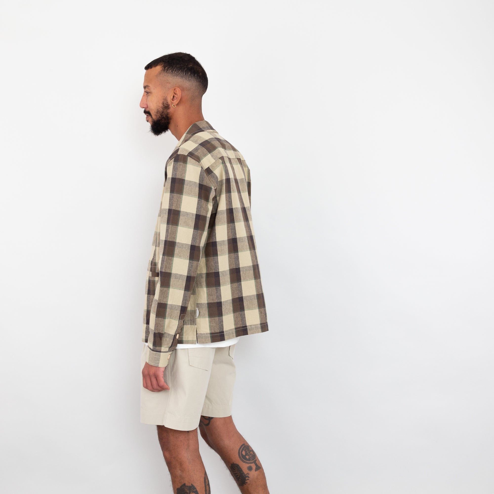 Folk zip through clearance shirt jacket