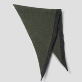 MHL | Tipped Scout Scarf - Green / Charcoal