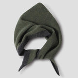 MHL | Tipped Scout Scarf - Green / Charcoal