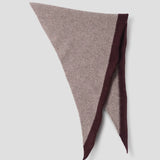 MHL | Tipped Scout Scarf - Pebble / Mahogany