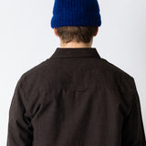 Mohair Rib Beanie - Mid Navy