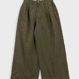 Nanga | Poplin Wide Pants - Khaki