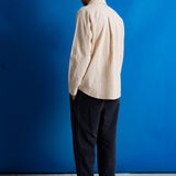 Folk | Folk Drawcord Assembly Pant - Soft Black Brushed Twill