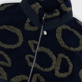Signal Gilet - Navy Circle Jacquard