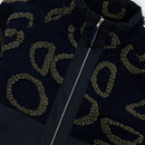Signal Fleece - Navy Circle Jacquard