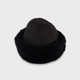 Cawley | Sheepskin Cap - Chocolate