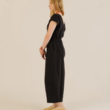 Sideline | Daisy Jumpsuit - Black