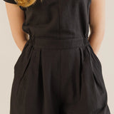 Sideline | Daisy Jumpsuit - Black