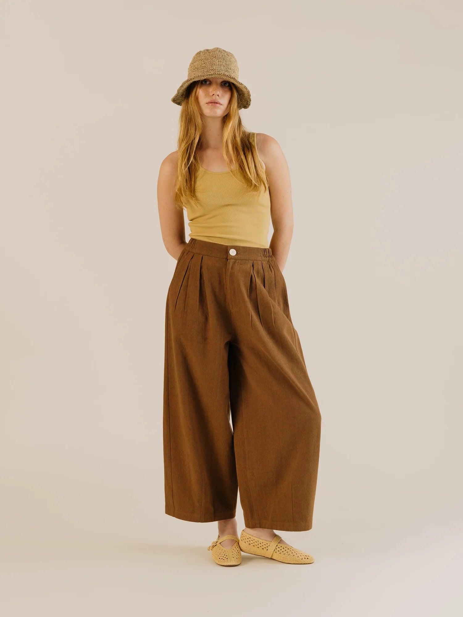 Sideline | Leila Trousers - Earth