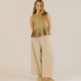 Sideline | Minnie Top - Ochre Stripe