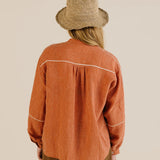 Sideline | Willow Shirt - Brick