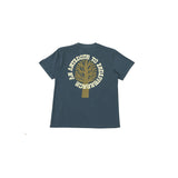 Organic Cotton Tee - Midnight Blue Tree
