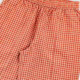 Folk | Folk Wide Fit Trousers - Red Oxide Textured Check
