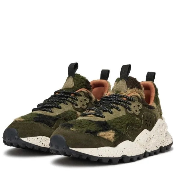 Flower Mountain - Kotetsu Woman - Taupe-Military