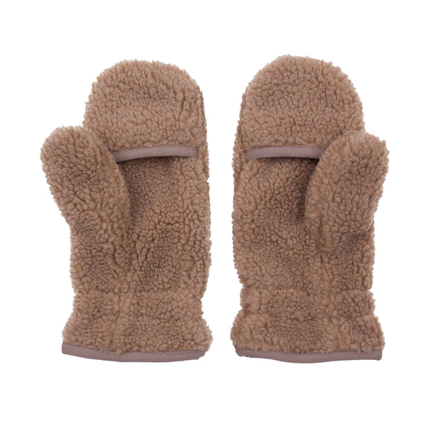 Fleece Mitten - Fawn