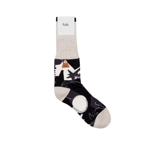 Football Socks - Void Jacquard Black