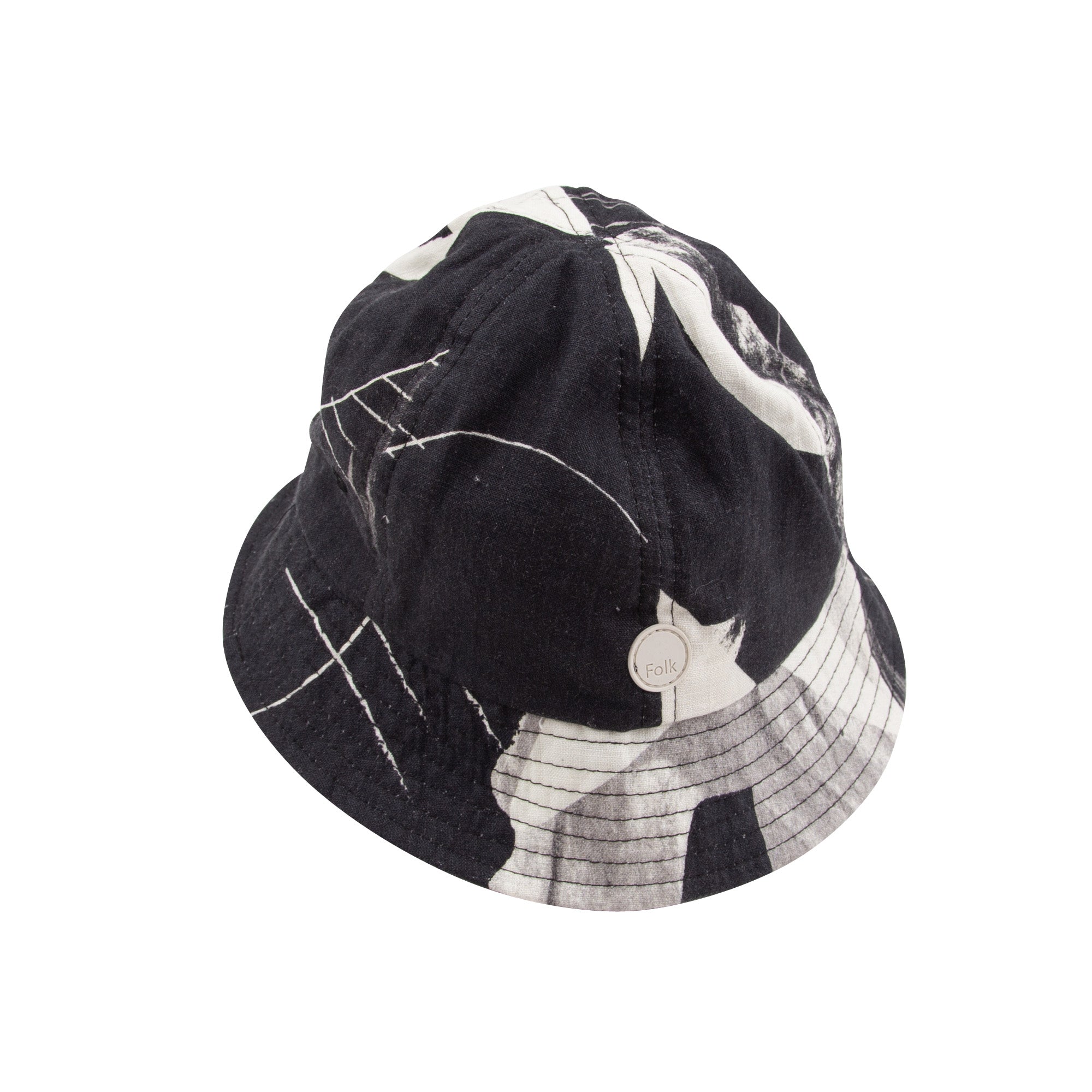 Folk | Bucket Hat - Void Print Black