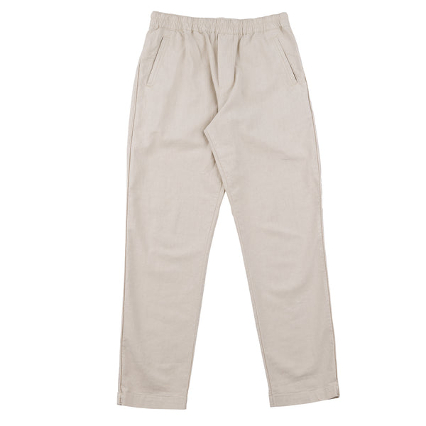 Cotton Linen Trouser - Light Stone