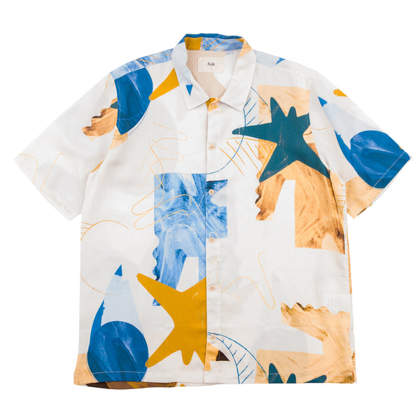 Gabe Shirt - Void Print Light Multi
