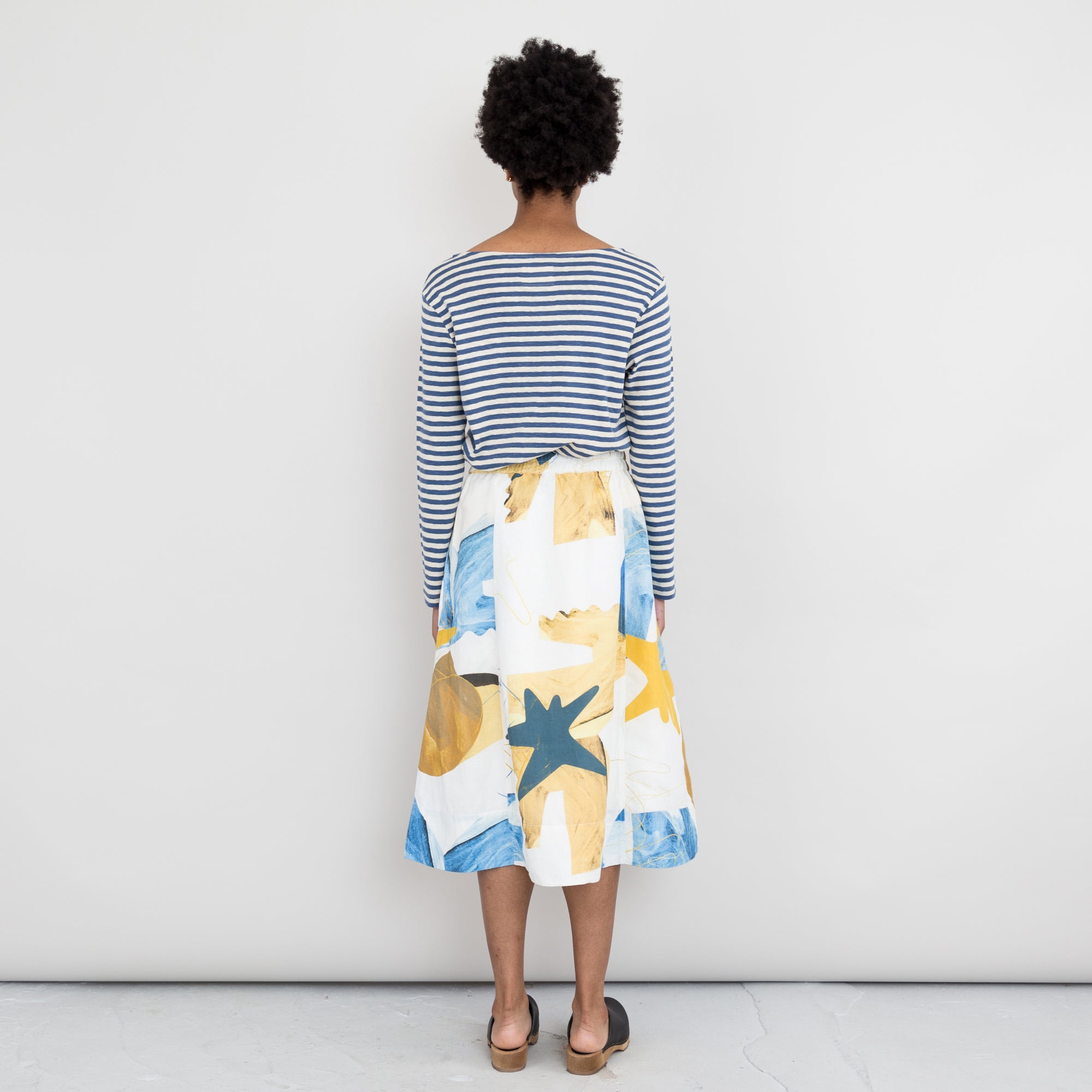Folk | Full Seam Skirt - Void Print Multi