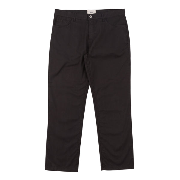 5 Pocket Trouser - Soft Black