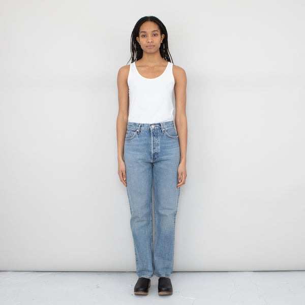 Agolde -  90's Pinch Waist High Rise Straight - Navigate