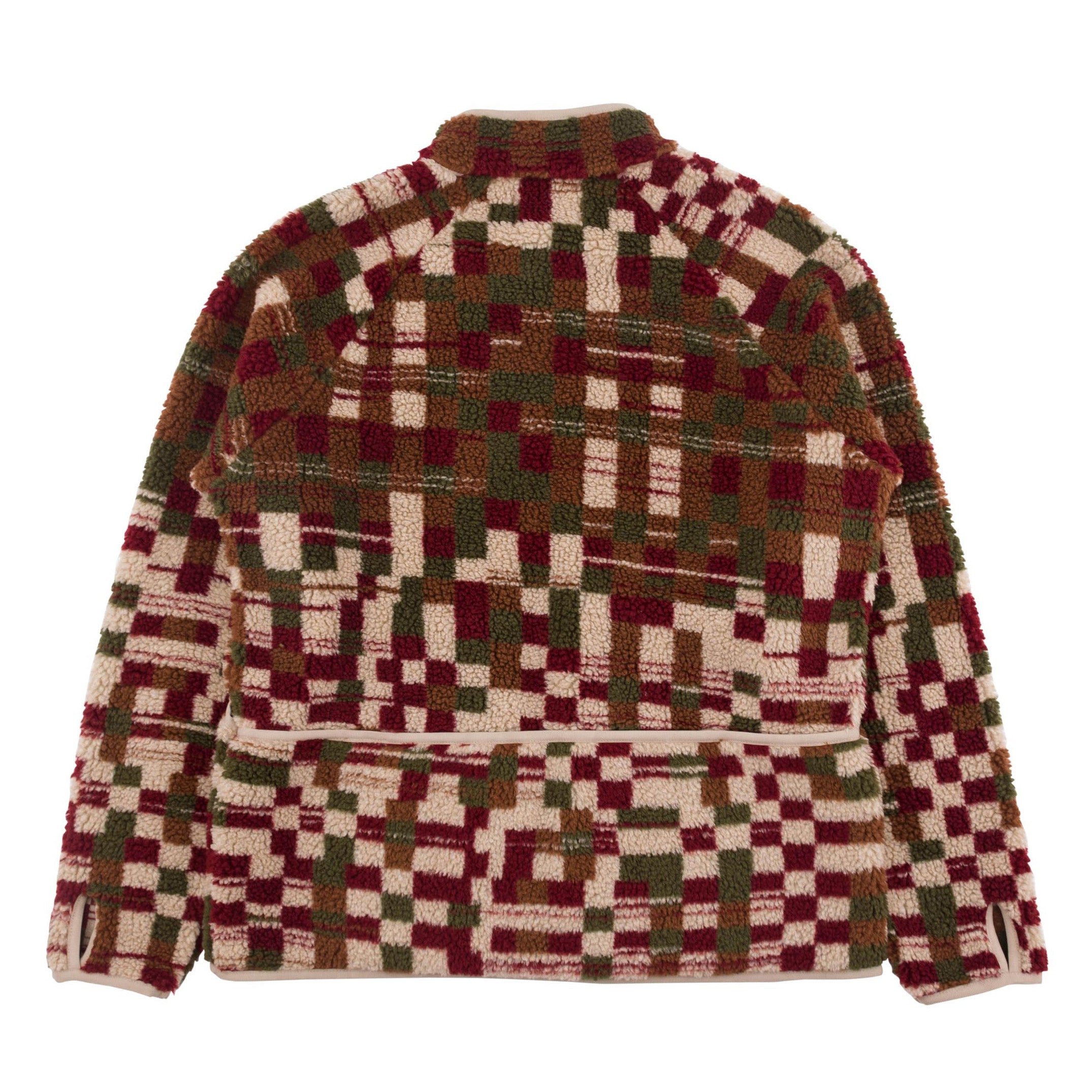 Folk | Puzzle Fleece - Winter Warp Checkerboard