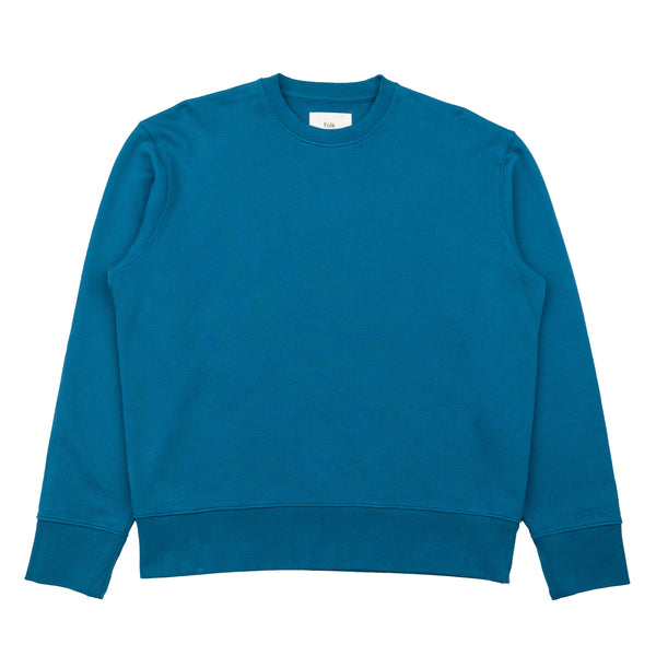 Boxy Sweat - Dark Cyan