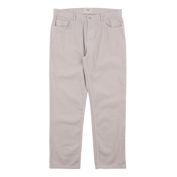5 Pocket Trouser - Silver Cord
