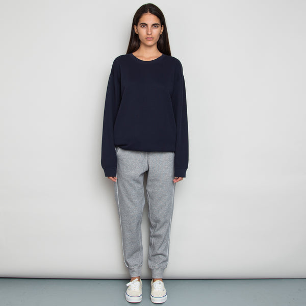 Axis Track Pant - Grey Melange Rib