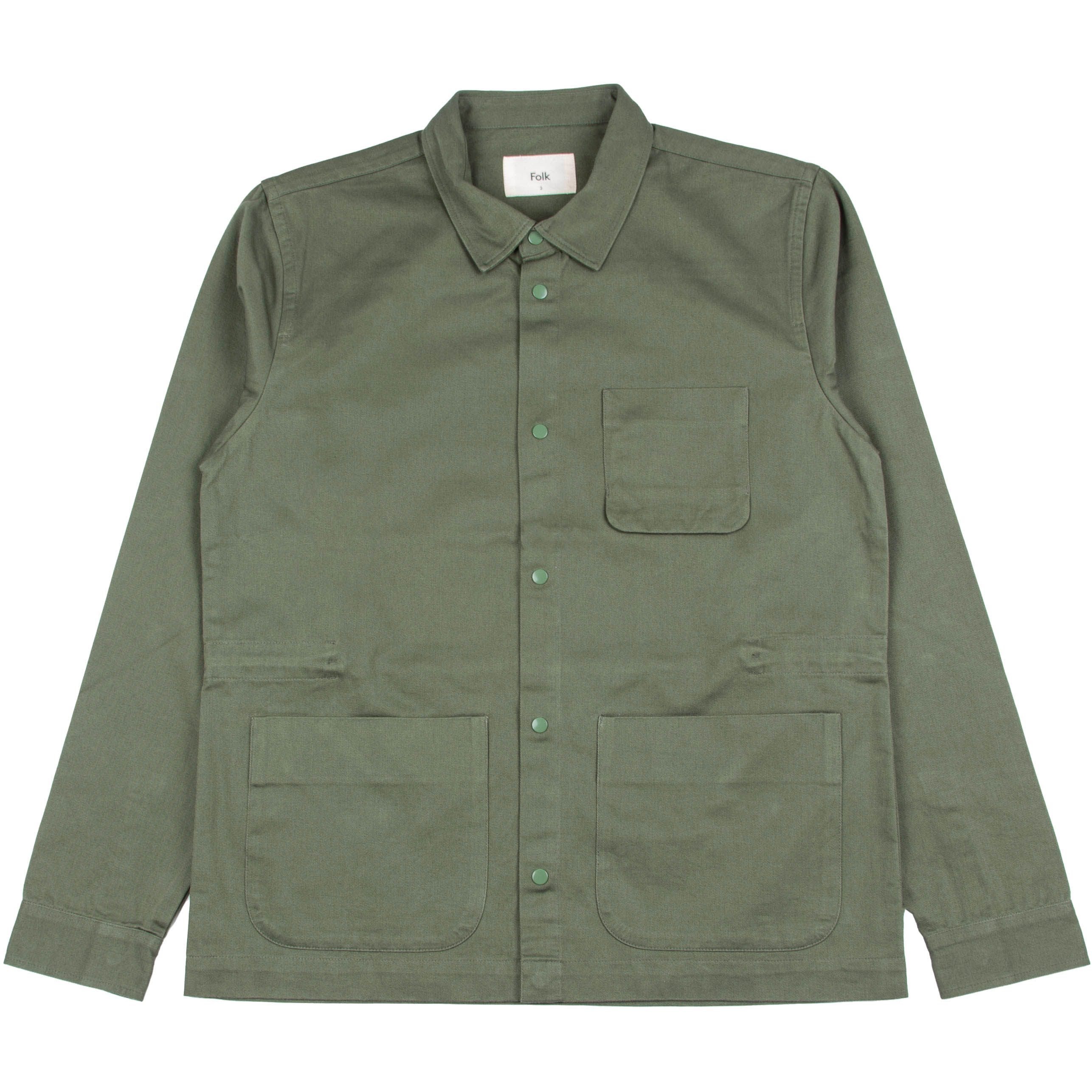 Assembly Jacket Military Green Folk