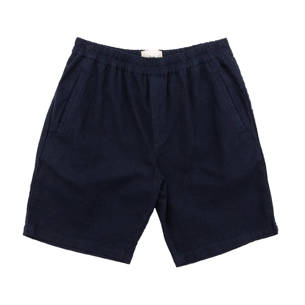 Cotton Linen Short - Soft Navy