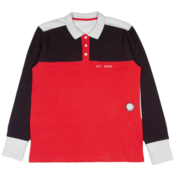 All Good Rugby - Crimson Black Ecru