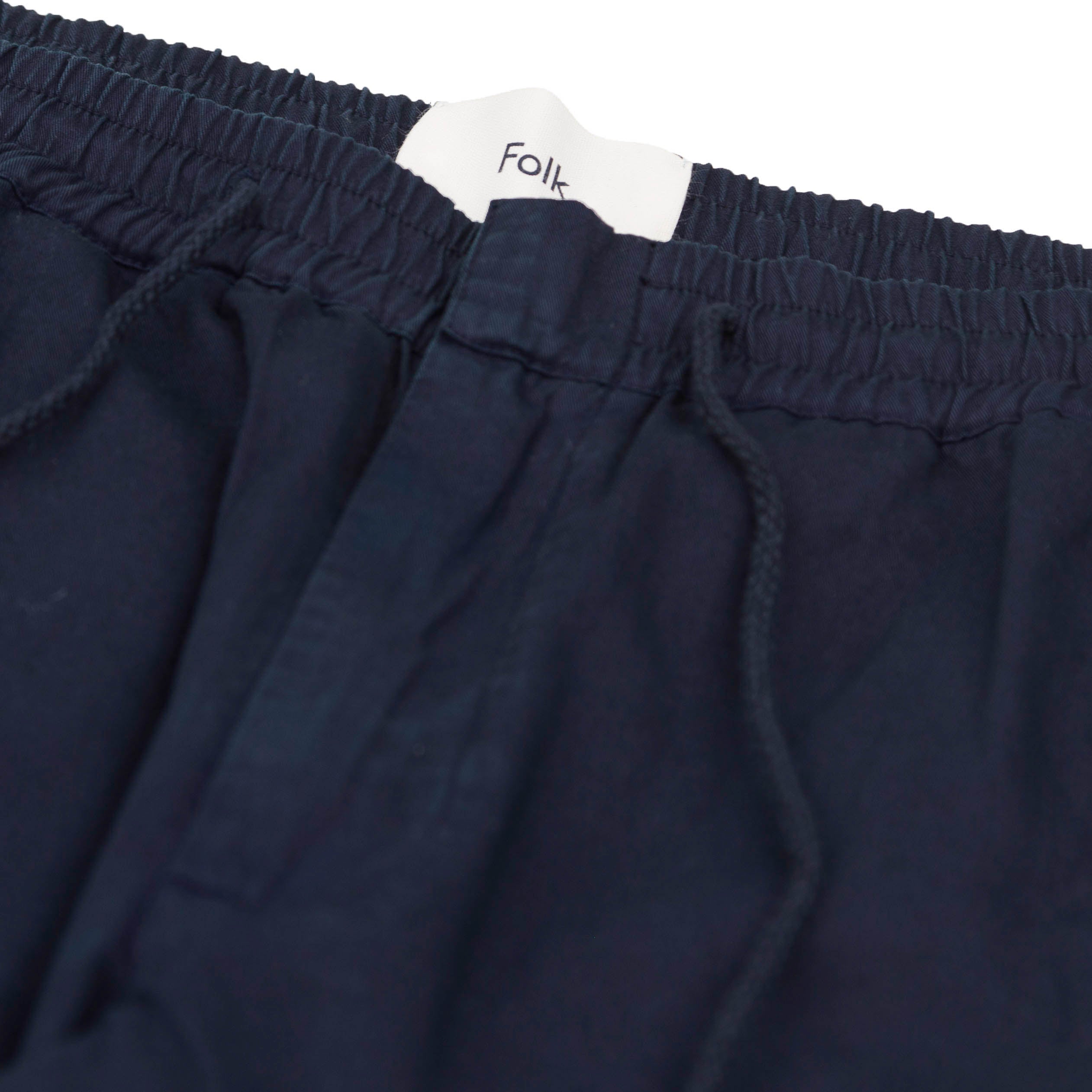 Folk | Drawcord Trousers - Deep Navy