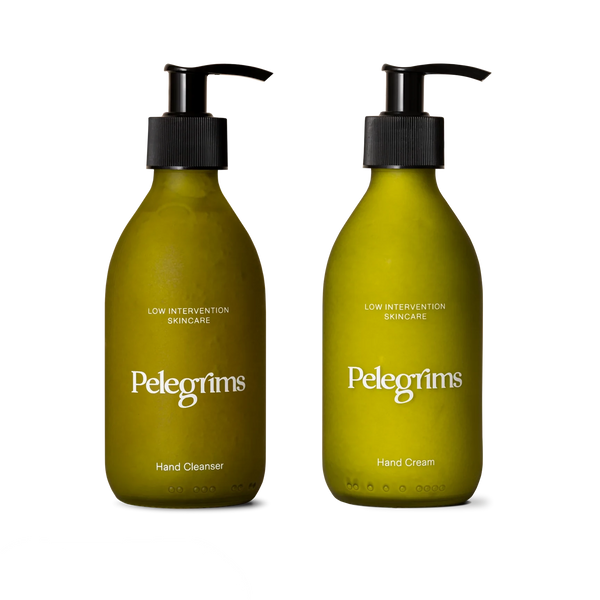 Pelegrims - Exfoliating Hand Cleanser + Cream Set
