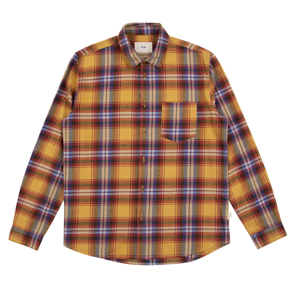 Relaxed Fit Shirt - Autumnal Check