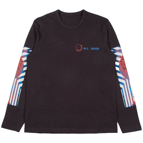 LS Graphic Tee - Soft Black