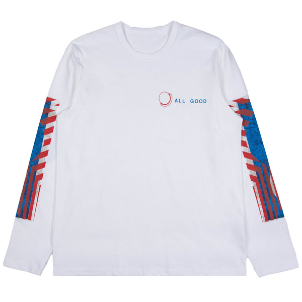 LS Graphic Tee - White